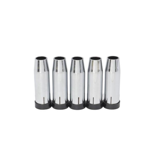 Upper 24KD MB15 MIG MAG CO2 Welding Torch Conical Nozzle Shield Cup Gas Nozzle