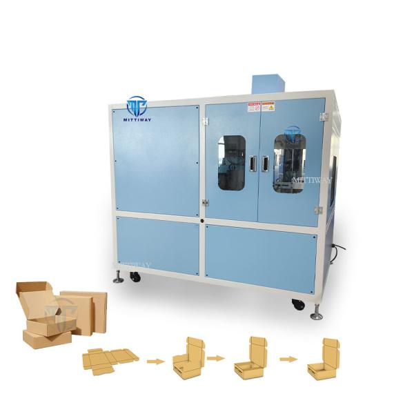Buy Tray Former Cardboard Box Erecting Machine MTW at wholesale prices