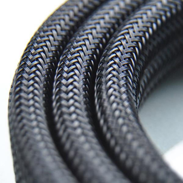Abrasion Resistant Expandable Nylon Braided Sleeving For Cable Management /