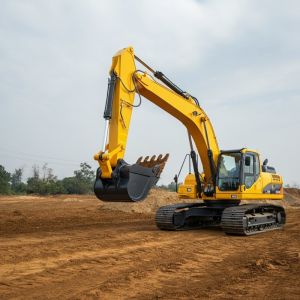 XE370DK Durable 37 Ton Crawler Excavator With Cummins Engine
