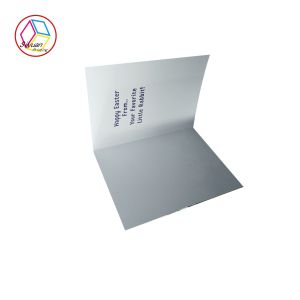 350g Coated Paper Custom Card Printing , Wedding Invitation Cards