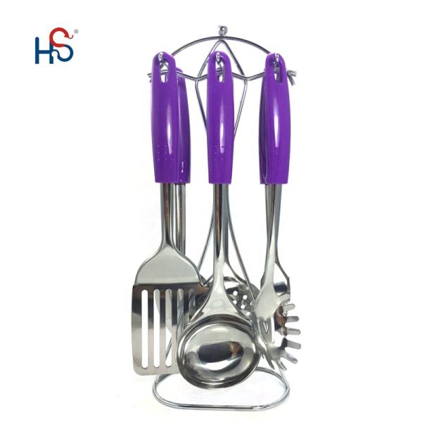 Stainless Steel Kitchen Utensils Set Non-stick Cooking Tools for Any Colorful Kitchen