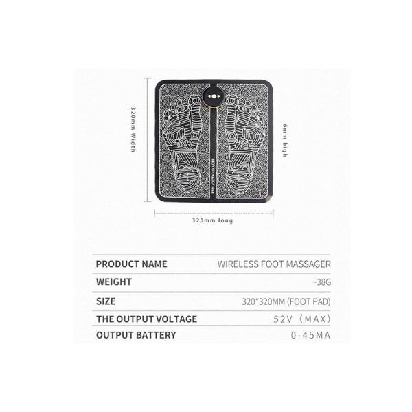 Physiotherapy health Care electric EMS Foot Massager TENS massage Acupuncture Feet Muscle Stimulator