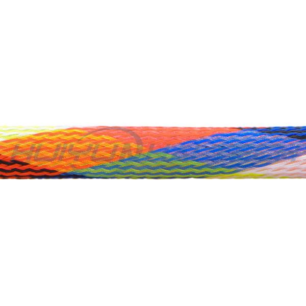 Buy 6mm Insulate PET Expandable Braided Sleeving Strong Corrosion Resistance at wholesale prices