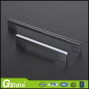 Quality bedroom dresser interior foggy siver aluminum furniture handle for sale