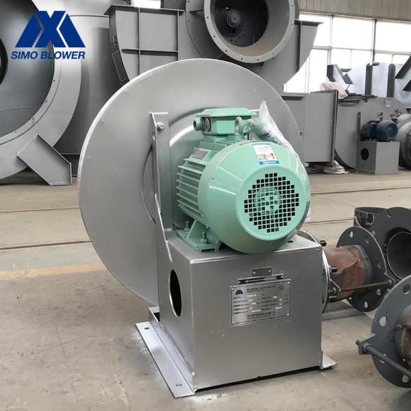 Buy Grey Blue Material Handling Blower Stainless Steel Centrifugal Fan at wholesale prices