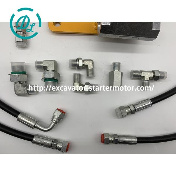 EexcavaStart 20Y-62-51781 Hydraulic Filter Assembly for PC260-7 Excavator