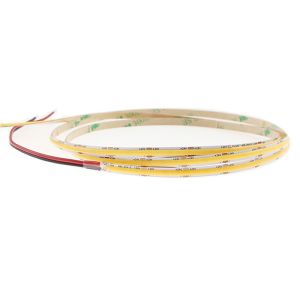 12w/M Cob Led Light Strip Adjustable 24v 400 Leds/M 5mm Single Color