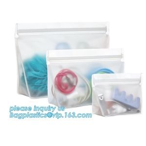 Reusable Snack Bags Sandwich Storage Bag, k Plastic Slider Storage Bag, food