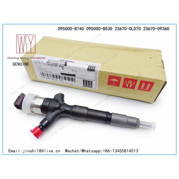 DENSO GENUINE AND BRAND NEW COMMON RAIL FUEL INJECTOR 095000-8740, 095000-8530, 23670-0L070, 23670-09360 FOR TOYOTA HILU