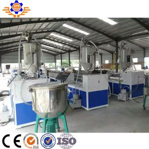 PPR PERT PE Pipe Extrusion Line Cool And Hot Water Pipe Single Screw Extruder