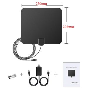 Updated 2018 Version TV Antenna Indoor Digital HDTV Antenna Amplified 75 Mile