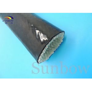 Fire Resistance Silicone Fiberglass Fireproof Sleeve Anti - Splashing