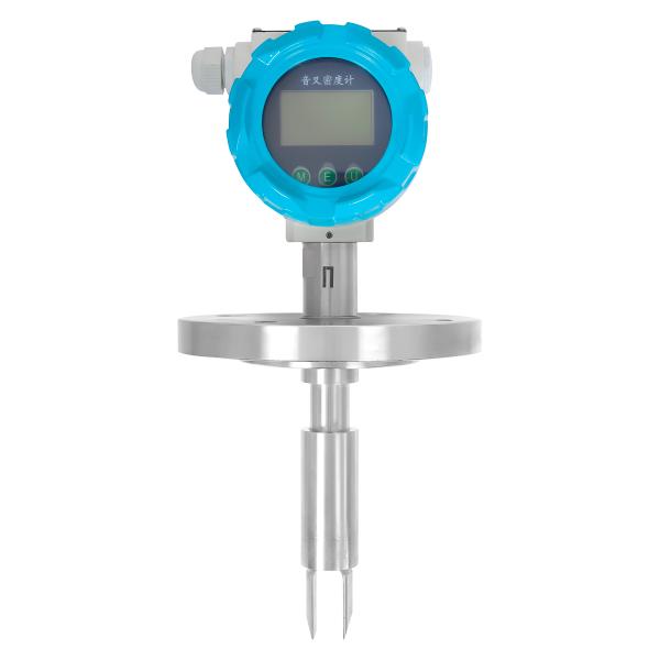 Vibrating Tuning Fork Online Densitometer Liquid Continuous Density Meter Concentration Display 4-20mA RS485