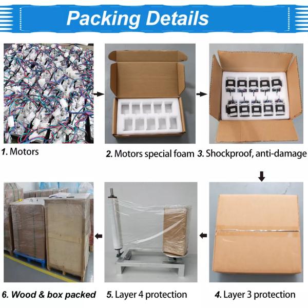 Nema 34 12N.M 3 Axis CNC Kit Closed Loop Stepper Motor And Driver