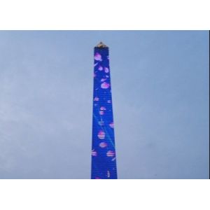 Digital Signs Louver LED Transparent Screen Light Weight SMD3535