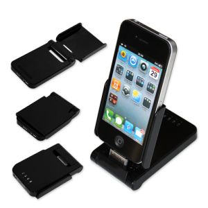 2000Mah Capacity IPhone 4 Extender Kick-Stand Battery Case With Unique Design