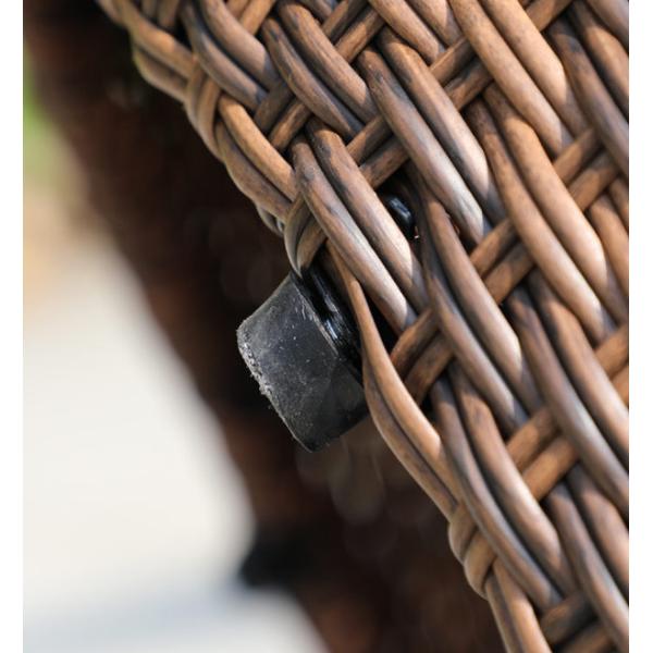 CE BSCI Glass Top Coffee Table Cushions Patio Furniture Sofa Set Furniture Outdoor