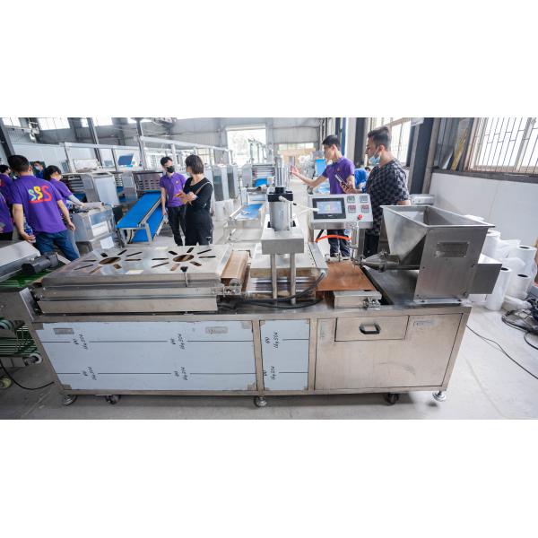 220V / 380V Stainless Steel Tortilla Maker Machine With 700 - 3000 Pieces/H Capacity