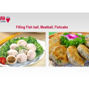 Multihead Weigher 4.5kW Rotary Vacuum Packaging Machine For Meatball FishBall