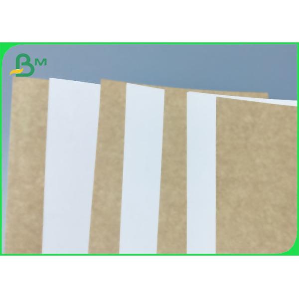 250gsm 350gsm 400gsm Recycled Brown Kraft Liner Paper Uncoated Digital Printing