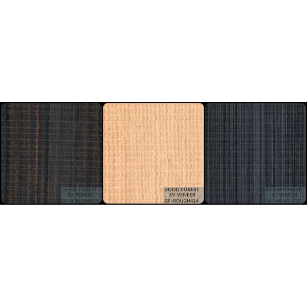 Engineered Wood Veneer Rough Grain Wood Veneer Top A / B Grade