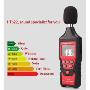 30dB Digital Decibel Meter , 30Hz Digital Audio Level Meter