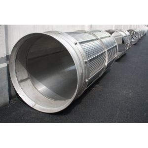 Precise Filtration Johnson Wedge Wire Screens V shaped Profile 25-350 Micron