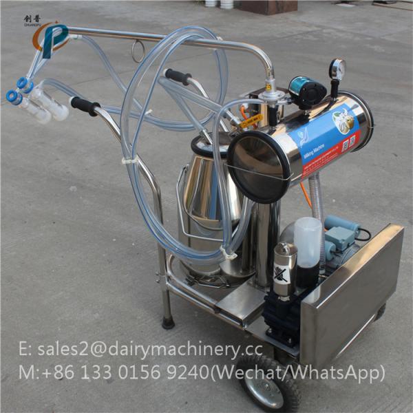 HL-JN01 Electric Motor Equipped Goat Milking Machine , Single Bucket Milker