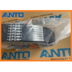 21620133 10PK1705 V-Ribbed Belt Excavator Spare Parts For EC300D ECR305C