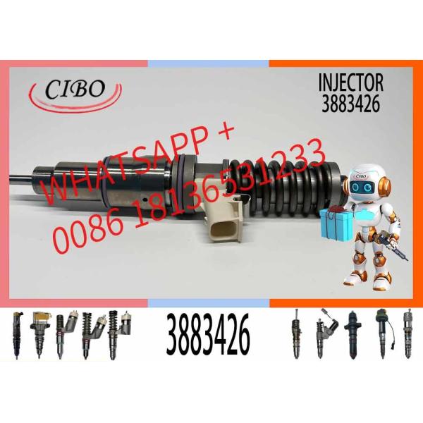 Excavator Parts Injector 3883426 4 PINS diesel Fuel Injector 3883426 BEBE5H00001 for VOLVO PENTA D16