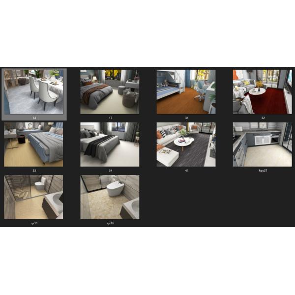 Wood Flooring Wallpaper Contact Paper Waterproof Bathroom Flooring Tiles Sticker