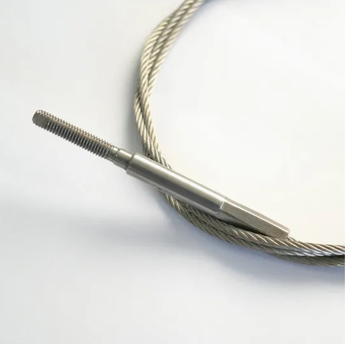 Quality Premium Galvanized Wire Rope Sling with Open Wedge Socket | Easy Inspection &amp; Re-cabling for sale