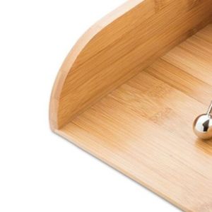 CE / EU Certified Bamboo Tissue Storage Holder for Natural Eco-friendly Napkin