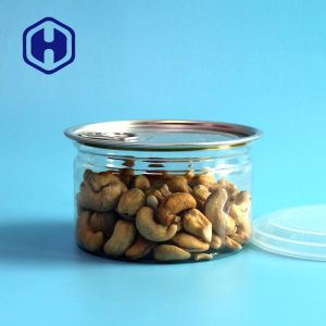 Quality Seafood Tuna Can Packaging Plastic 10oz 310ml 401# PET Canister Transparent for sale