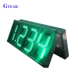 Self-Service Business 8mm Pixel Pitch Double Sided LED Gas Sign with 12 Inch