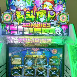 Playfun Lottery redemption tickets water gun shooting Zombie game