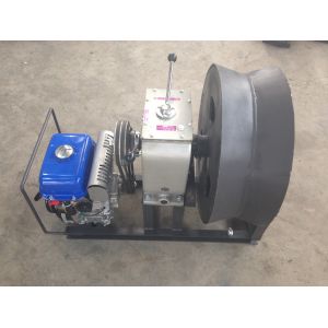 China 3 Ton 600 Diameter Cable Capstan Pulling Winch with Yamaha Gasoline Engine for Cable Stringing on sale