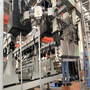 90mm Single Screw Plastic Extruder Machine PET PP PS PVC ABS Sheet Making