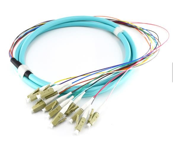 Buy Multimode Pigtail Fiber Optic Cable 50/125μm Customized LC/SC/FC/ST Connector at wholesale prices