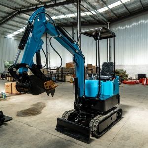 Internal Combustion Drive Wheeled Powerful Mini Excavator EPA