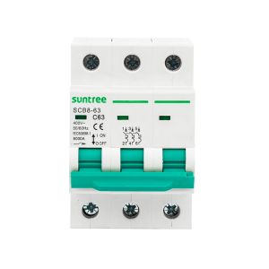Double Pole 6kA 63 Amp IEC60898 Mcb For Ac