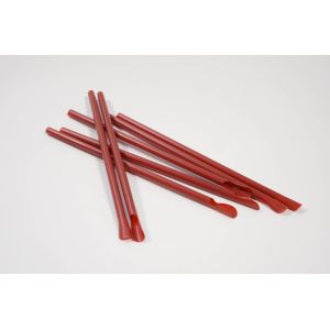 China Eco Friendly Biodegradable Spoon Straws 8mmx210mm on sale