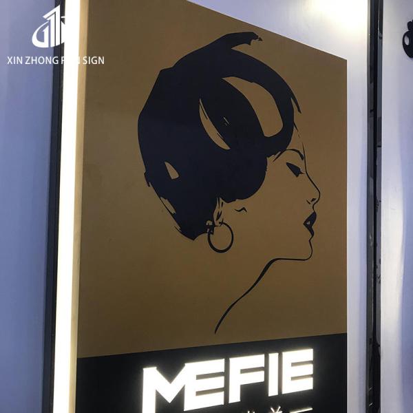 Top Quality Heat Resistant And Waterproof Boxes 3d Led Hollow Back-lit Letter Light Box