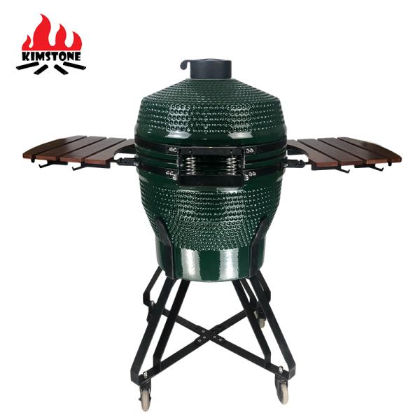 KIMSTONE Kamado Barbecue 21 Inch De Table for Garden Stone Tandoor Komoto Grill Parrilla weber Rvs Gift