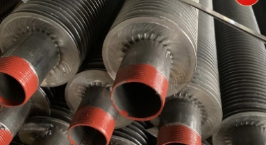 DELLOK High Frequency Weld HFW Solid Fin Tube for Industrial Heat Transfer Applications