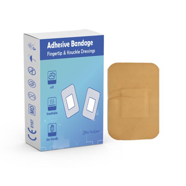 PE Band-Aid 76*51mm Large Package, Waterproof, Suitable for Arms, Knees, First