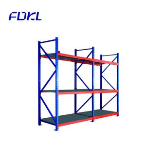 China Medium Duty Metal Warehouse Shelving , Vertical Pallet Rack Shelving on sale