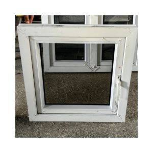 PVC Tilt And Turn Double Glazed Casement Impact Windows Hurricane Proof