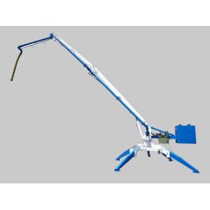 Hydraulic 5.5kw Concrete Placing Boom 360 Degree Rotation With 3m Hose